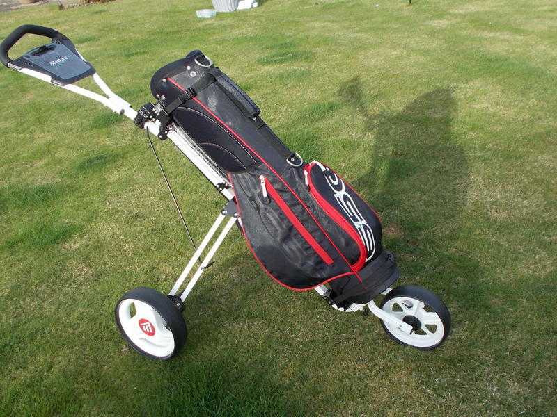 golf club trolley with bag suitable for juniorsmall lady   60