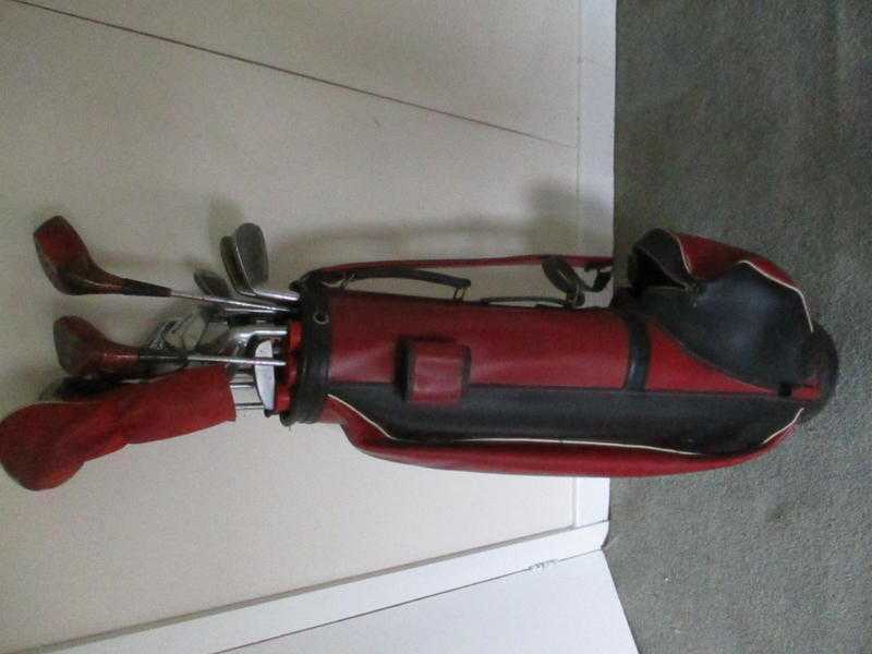 Golf Clubs, Trolley, Bag amp Balls