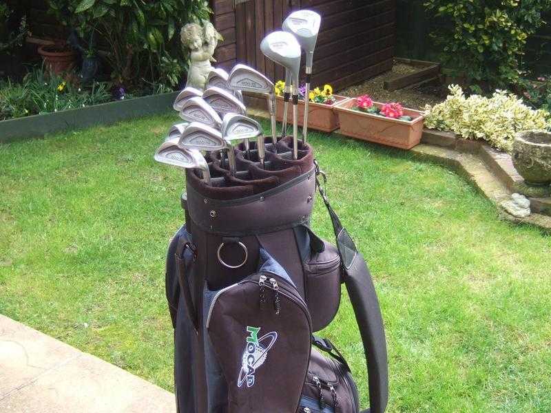 Golf Cubs and Bag