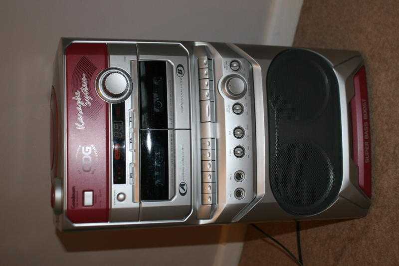 Goodman Kareoke Machine in Pink