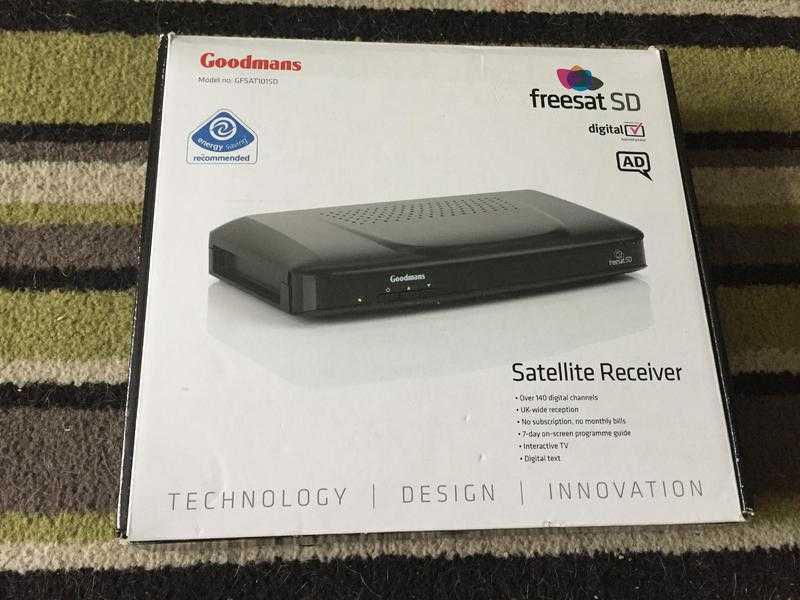 Goodmans Freesat SD Digital box