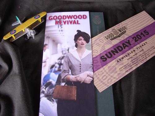 GOODWOOD REVIVAL SUNDAY TICKET FOR SALE