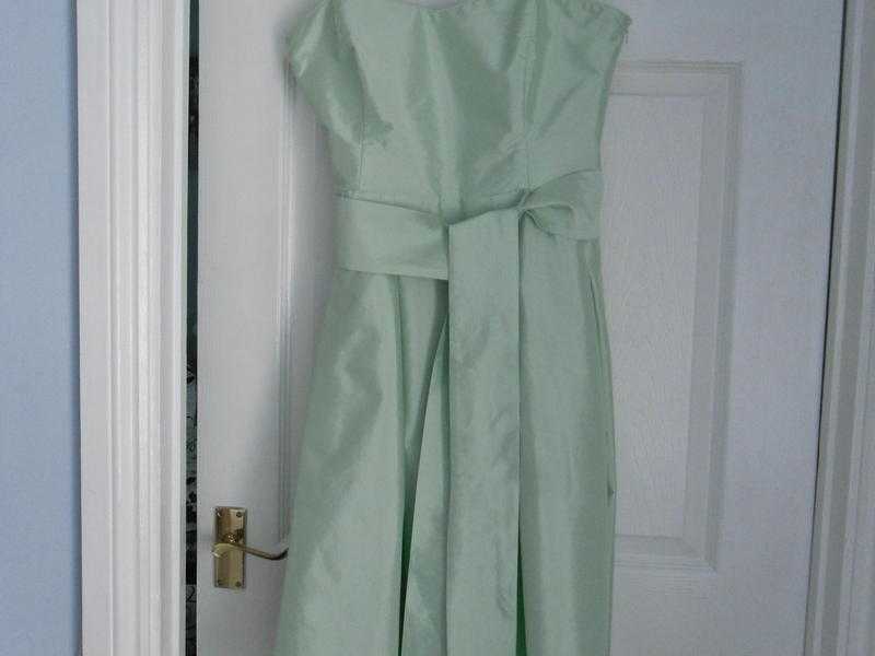 Gorgeous Adult Mint Green Party Dress Size 14