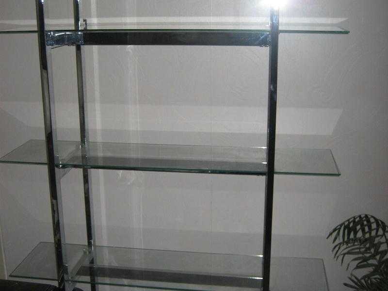 Gorgeous Next Glass ShelfDisplay Unit Ex Cond