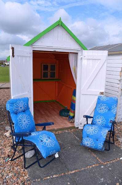 Goring beach hut for sale