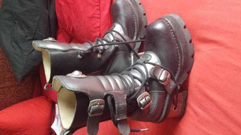 Gothic new Rock boots