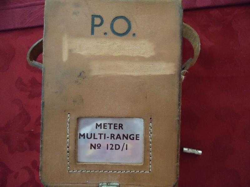 GPOPO Meter multi Range No. 12D1