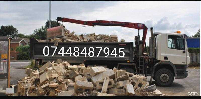 Grab hire muck away concrete soil bricks tarmac trees grass all removed cover all over Birmingham