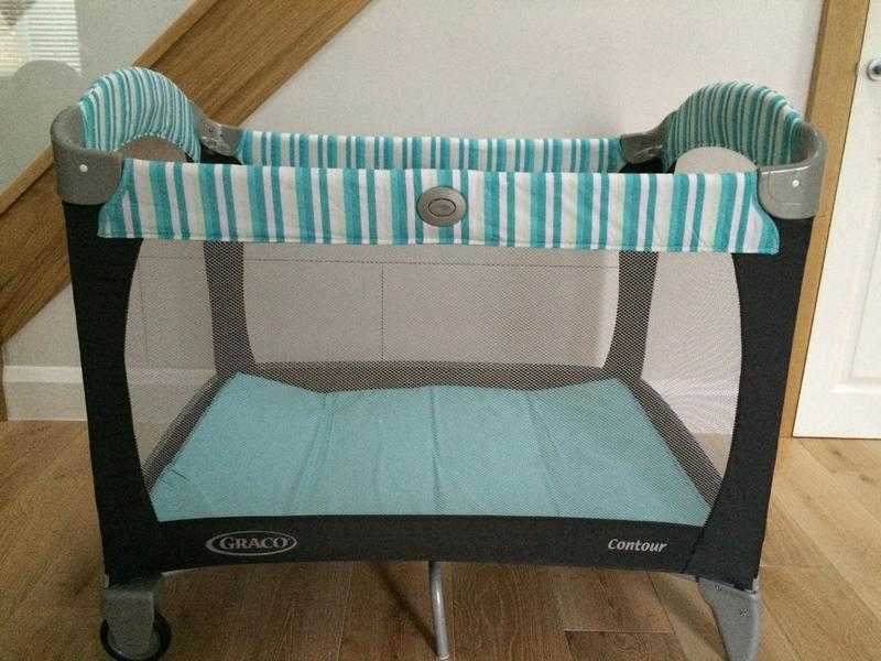 Graco Contour Travel Cot used once