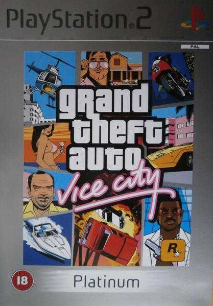 Grand Theft Auto Vice City (Platinum) (Sony PlayStation 2)