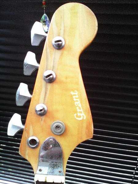 Grant Jazz Bass Guitar made in Japan 1970039s REPAIR OR SPARES