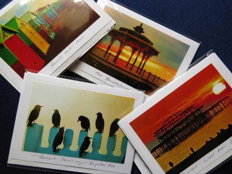 Great cards of Brighton only 50 pence each. Find me every Saturday at Upper Gardner St, Brighton