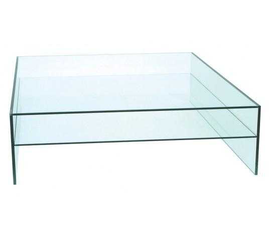 Greenapple Square Glass coffee table