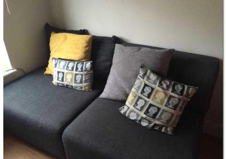 Grey sofa