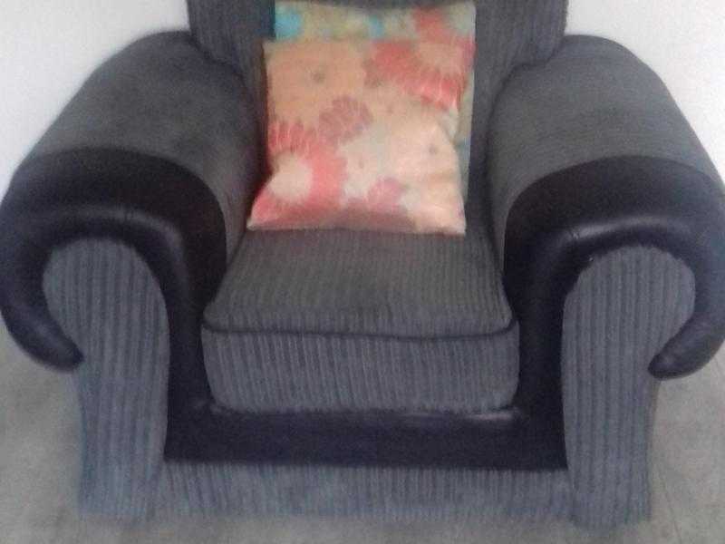 GreyBlack Armchair - Immaculate