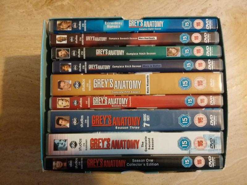 Greys Anatomy complete series 1-9