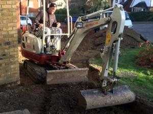 GRG Diggers amp Groundwork - footings, soakaways, drainage, levelling, landscaping