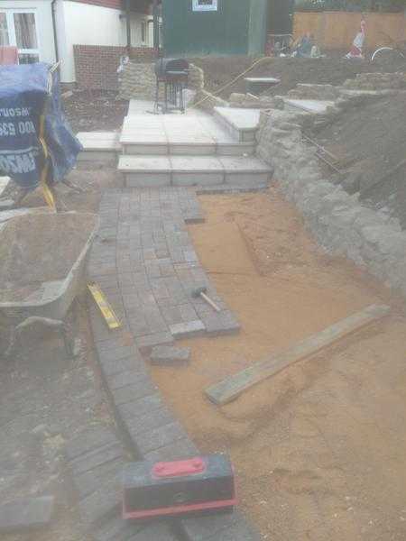 Groundworks and landscaping