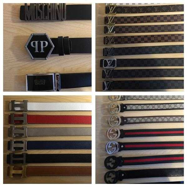 GUCCI, LOUIS VUITTON, HERMES BELTS - BEST PRICE