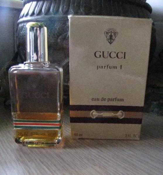 Gucci no 1 edp original formula 60 ml boxed very rare discontinued elegant fragrance.