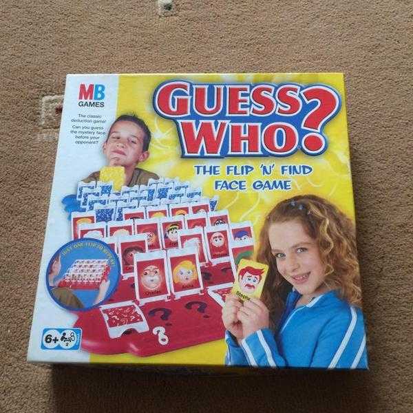 Guess Who Board Game