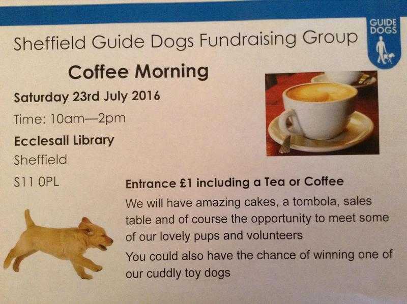 Guide Dogs Coffee Morning