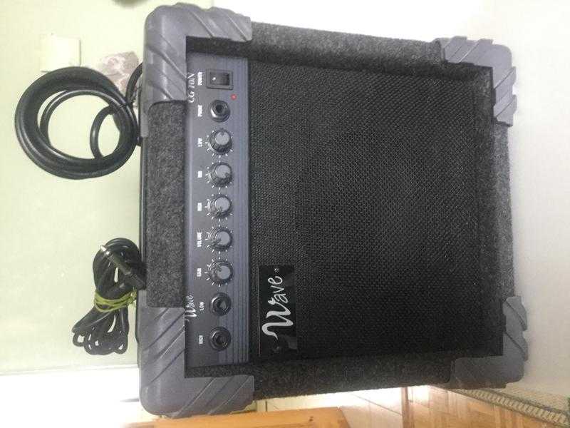 Guitar amplifier hardly used