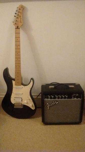 Guitar and amp