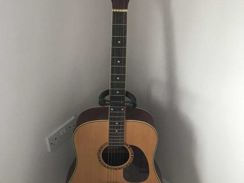 Guitar and stand