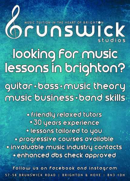 Guitar, Bass amp Music Theory Lessons  Brunswick Studios