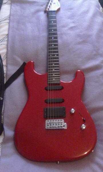 GUITAR, CASE AND AMP PACKAGE OR SOLD SEPERATELY