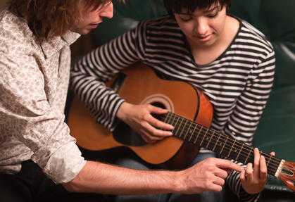 Guitar classes for all ages in Eastbourne, Old Town at Eden Blue