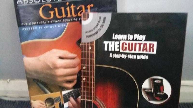 Guitar teach yourself books and DvD