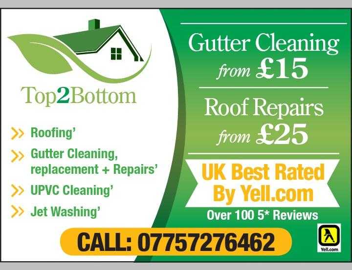 Gutter services and roof repairs