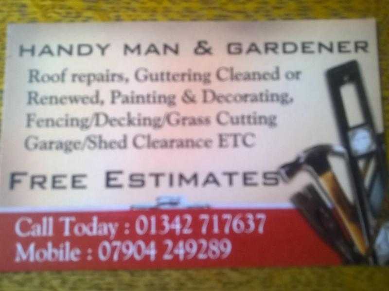 Guttering Cleaned Repaired or Re-newed ( free estimates)