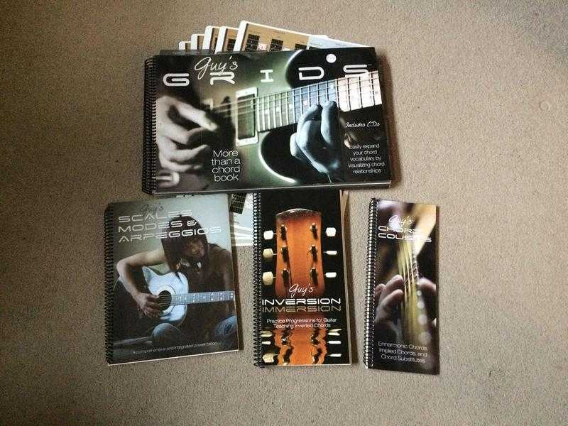 Guys Grids guitar chord books