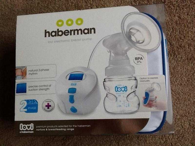 Haberman lovi electronic breast pump