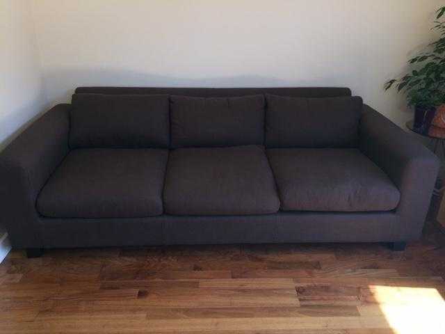 Habitat - 3 seater fabric sofa - REDUCED