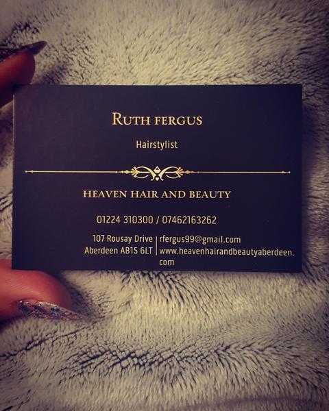 Hair and beauty promotional offers running within heaven hair and beauty