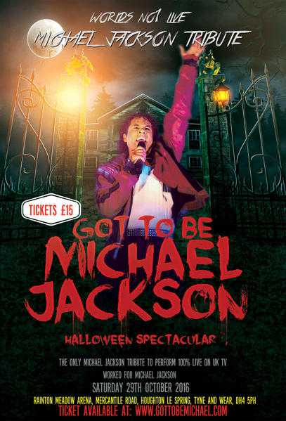 Halloweeen Spectacular - Got to be Michael Jackson Tribute Night