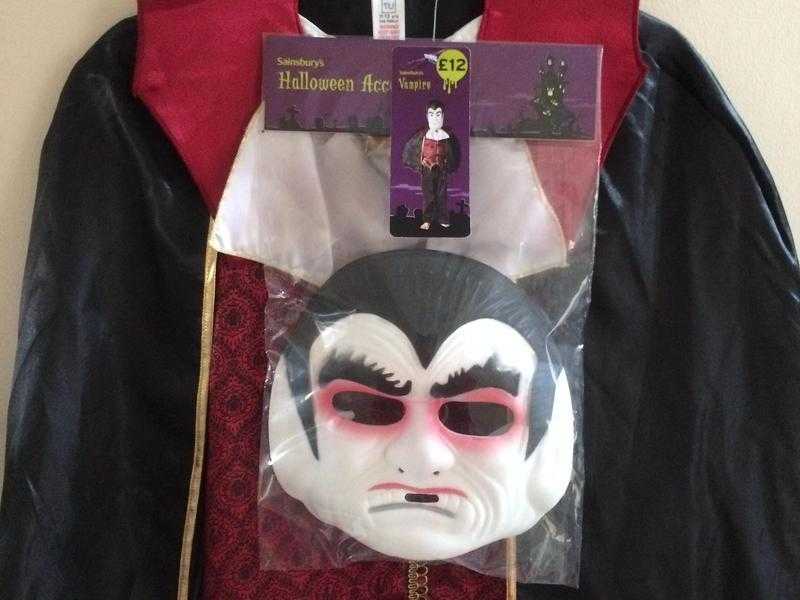 Halloween Vampire Costume 11-13 years