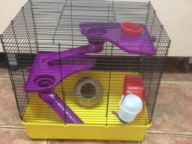 Hamster or small rodent cage