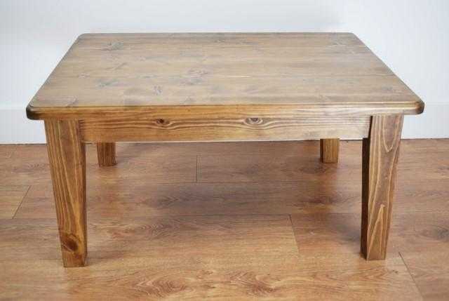 Hand Crafted Pine Coffee Table