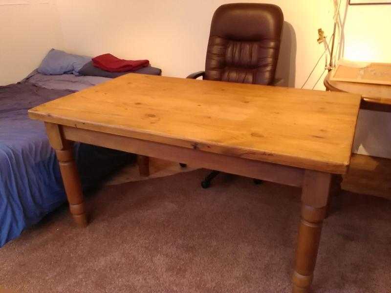 Hand-Made Wooden Dining Room Table