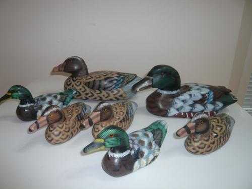 Hand painted Ducks