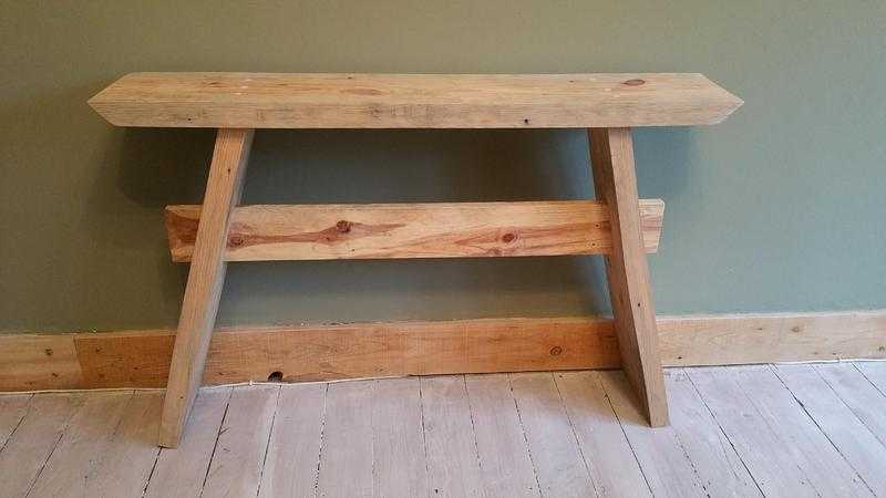 Handmade console table