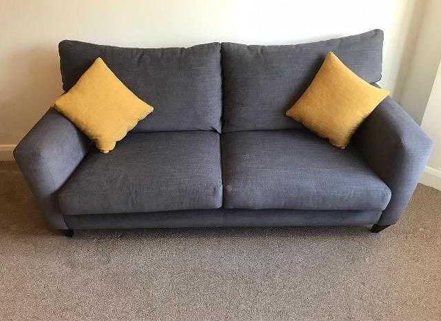 Handmade G Plan Vintage Style 3 Seater Sofa and Love Chair