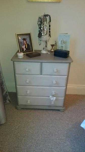 Handpainted chester of drawers