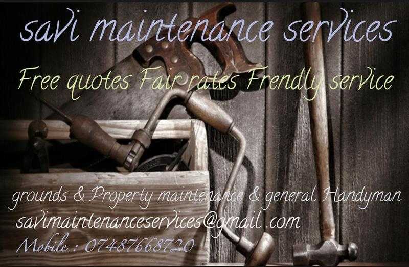 Handyman property maintenance