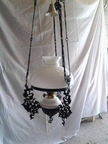 hanging oil lamp